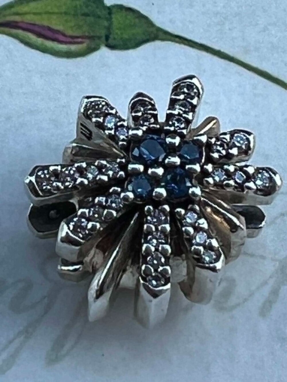 Authentic Pandora Dazzling Fireworks Charm #797518NCB